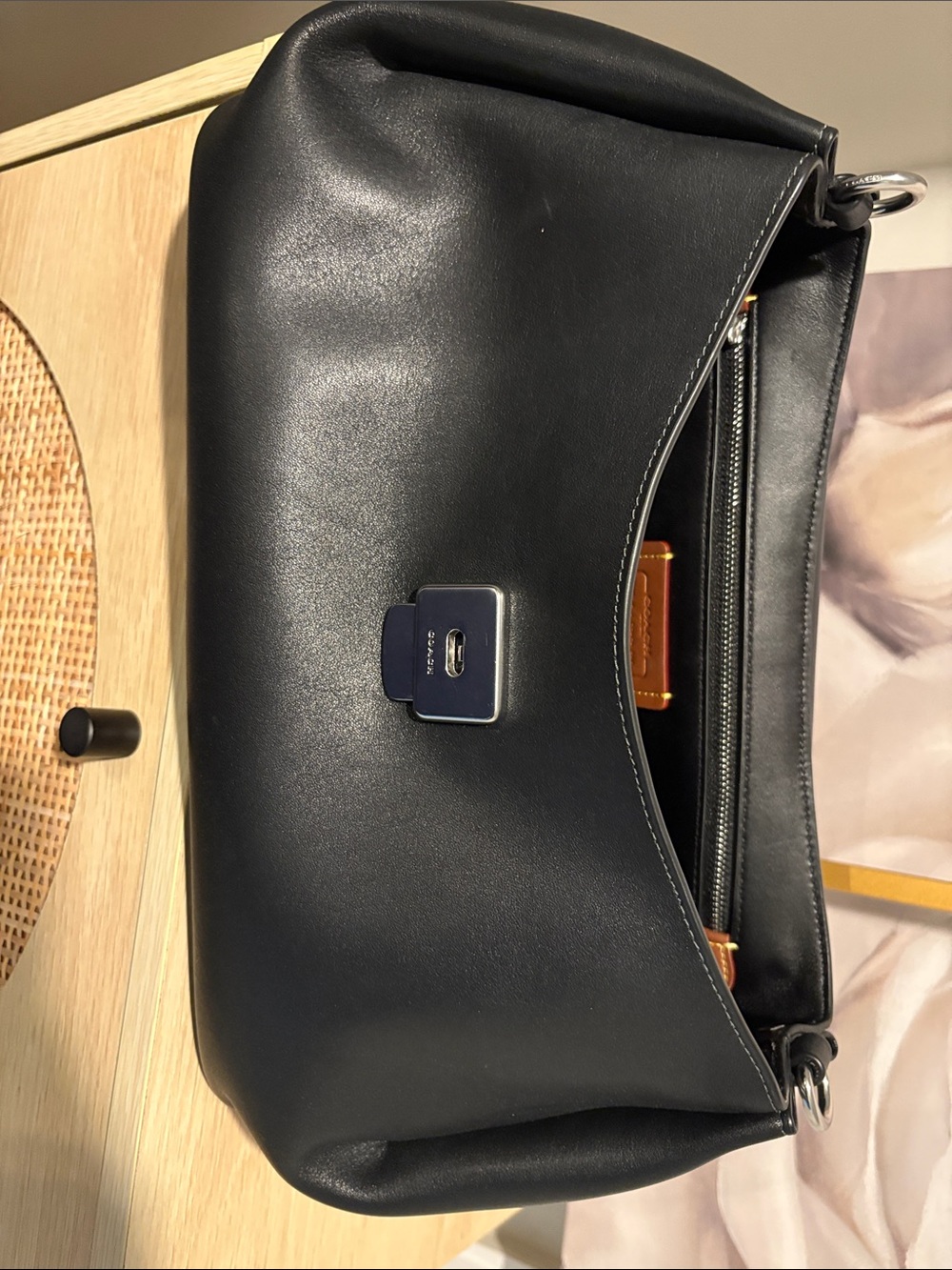 Limited Edition COACH Slouchy Rogue Top Handle Bag (Like NEW) - Picture 11 of 16